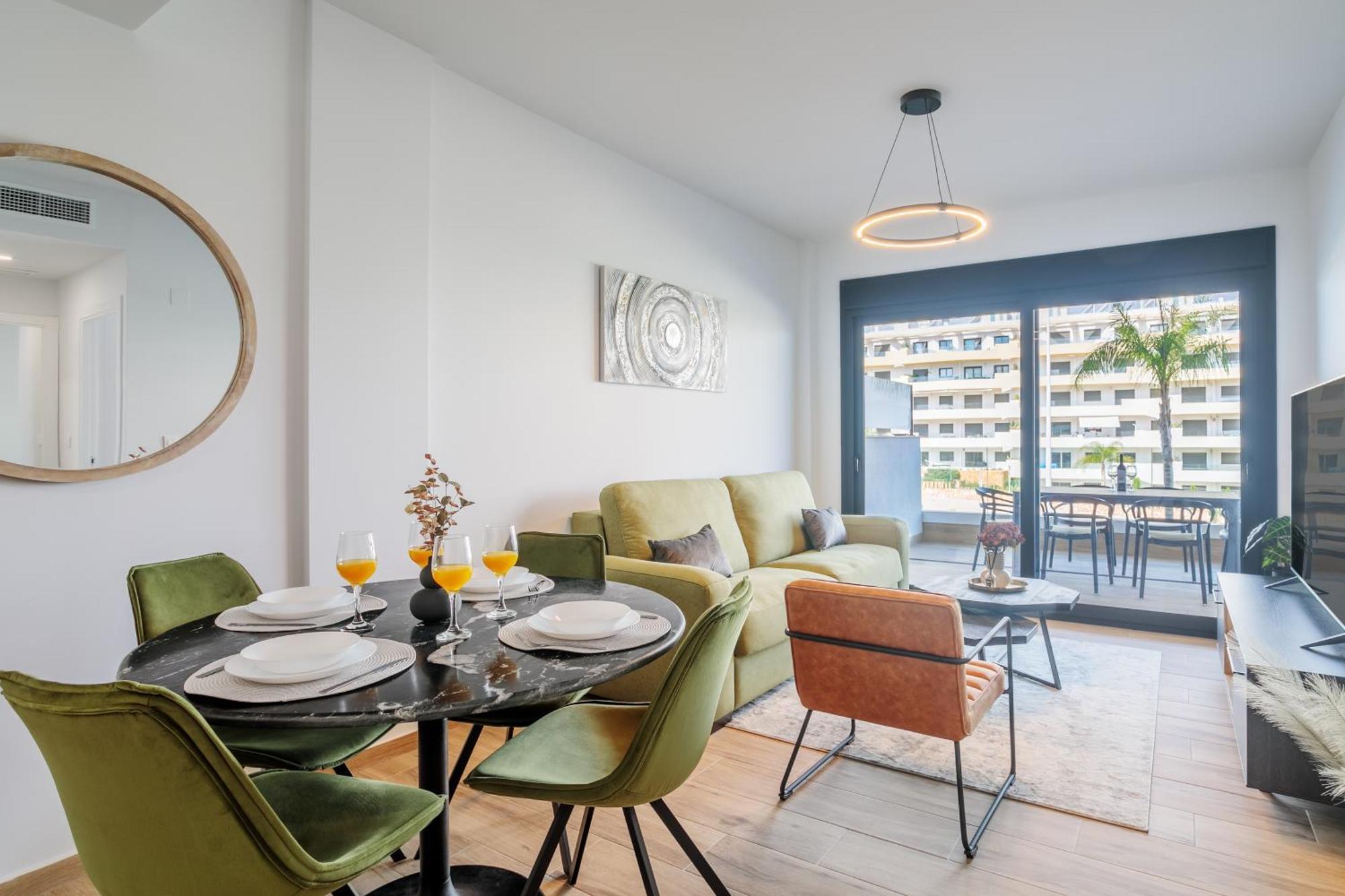 Arenales Terrace Refugee New Apartment With Pool And Gym Arenales del Sol Exterior photo